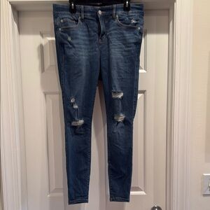 Torrid Bombshell Skinny Premium Stretch Distressed Jeans